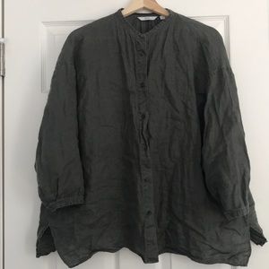 Linen Uniqlo Button Up Shirt